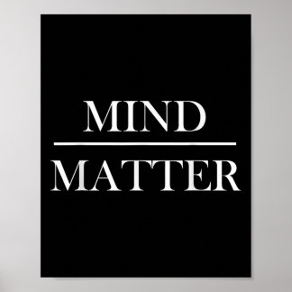 Poster L'esprit sur les hommes motivationnels Femmes Enfa