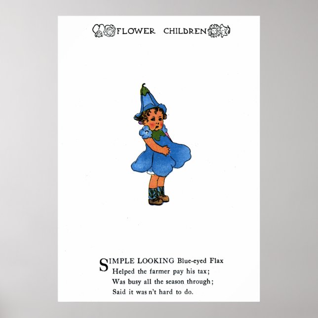 Poster Lessive aux yeux bleus (Devant)