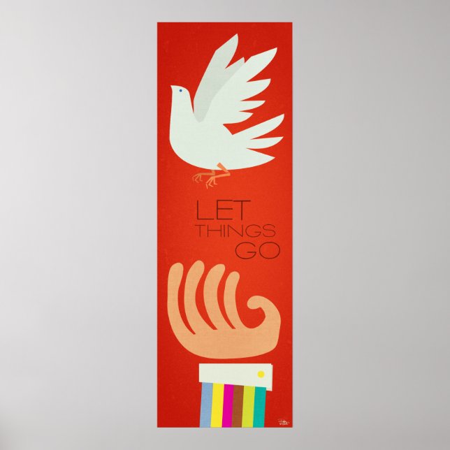 Poster Let Things Go (Devant)
