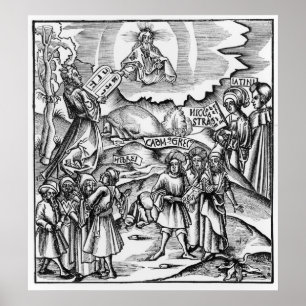 Poster L'établissement des langues