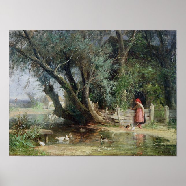 Poster L'étang de canard (Devant)