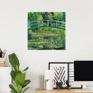 Poster L'étang Water-Lily de Claude Monet