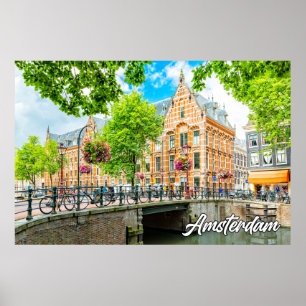 Poster L'Été À Amsterdam, Pays-Bas
