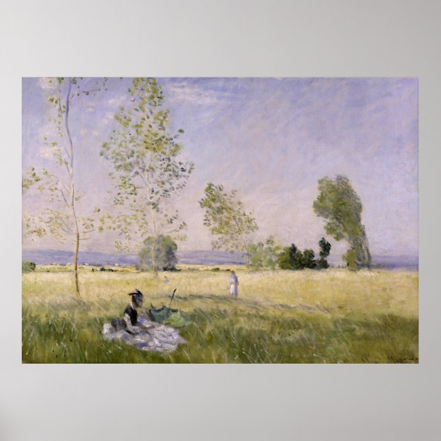 Poster L'Ete' (L'Été) - Claude Monet (Devant)