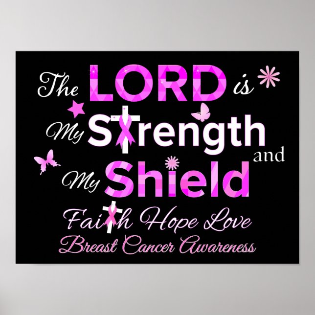 Poster L'Éternel est ma force (Devant)