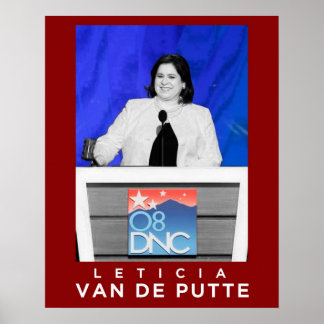 Poster Leticia Van De Putte