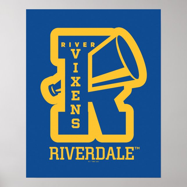 Poster Letterman River Vixens (Devant)