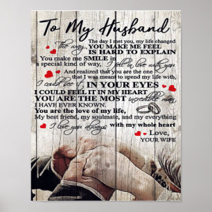 Poster Lettre à mon mari   Nouveau décor