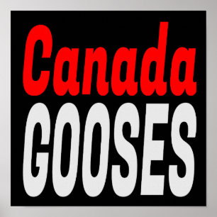Poster Lettre canadienne Gooses Kenny Funny Nouveauté