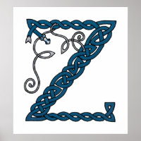 LETTRE celtique Z