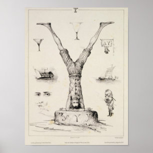 Poster Lettre Y d'une amorce d'alphabet