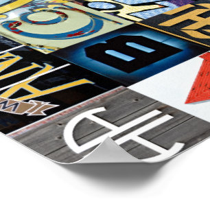 Poster Lettres d'Ann Arbor
