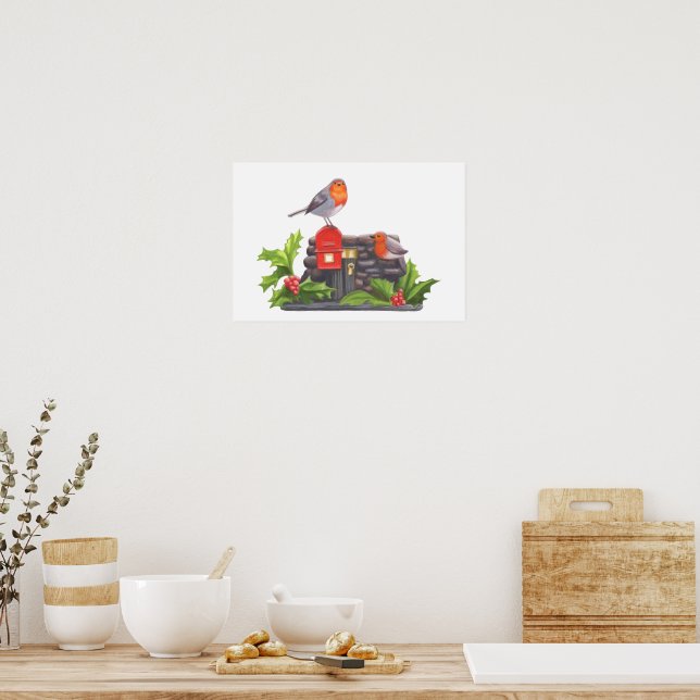 Poster Lettres de Robin (Cuisine)