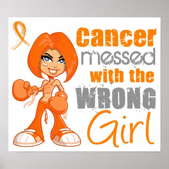 Poster Leucémie Messagée Avec Une Fille Mauvaise.png (Devant)