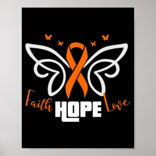 Poster leukemia Outfit Gift for a leukemia Cancer Patient