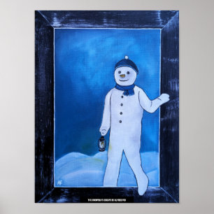 Poster L'évasion du bonhomme de neige Peinture d'Alfred