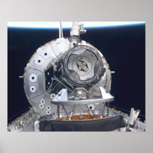 Poster Levée de l'unité de la navette spatiale Endeavor