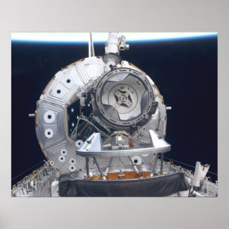 Poster Levée de l'unité de la navette spatiale Endeavor