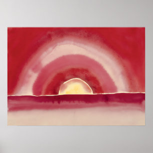 Poster Levée de soleil par Georgia O'Keeffe