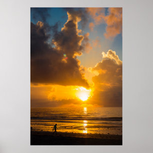 Poster Lever de soleil à Cape Canaveral, Floride