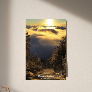 Poster Lever De Soleil D'Or Au-Dessus Des Nuages