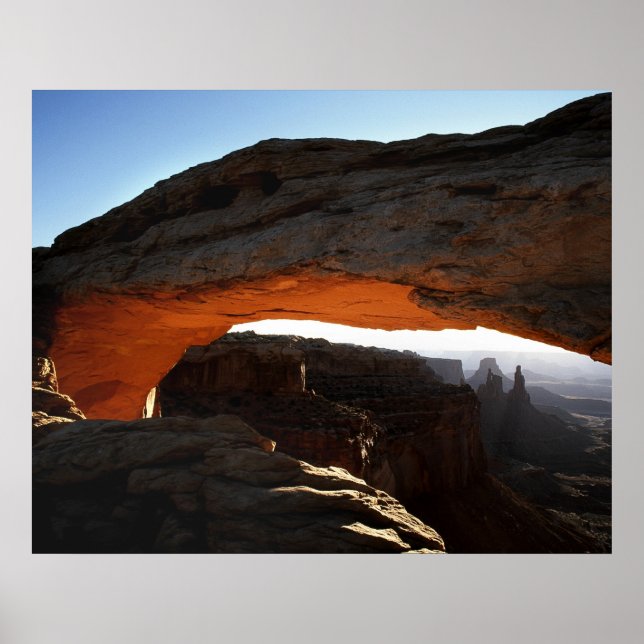 Poster Lever du soleil de Mesa Arch (Devant)