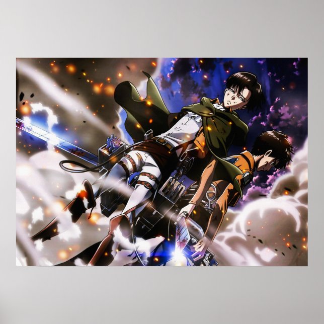 Poster Levi Ackerman (Devant)