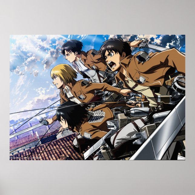Poster Levi Ackerman (Devant)