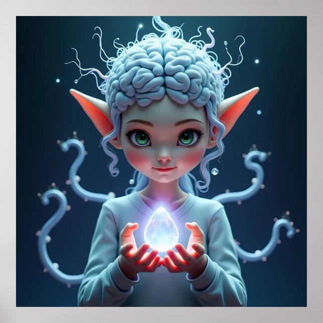 Poster L'évolution du renseignement IA (Devant)