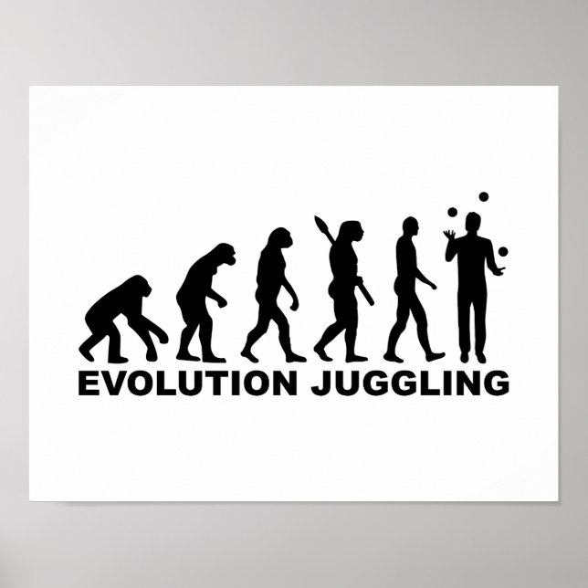 Poster L'évolution est en train de jubiler (Devant)