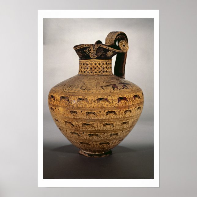 Poster Levy Oinochoe, une Orientalisation Est v (Devant)