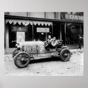 Poster Lexington, voiture maximale de brochets : 1921