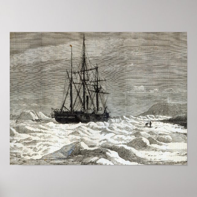 Poster L'expédition du pôle Nord (Devant)