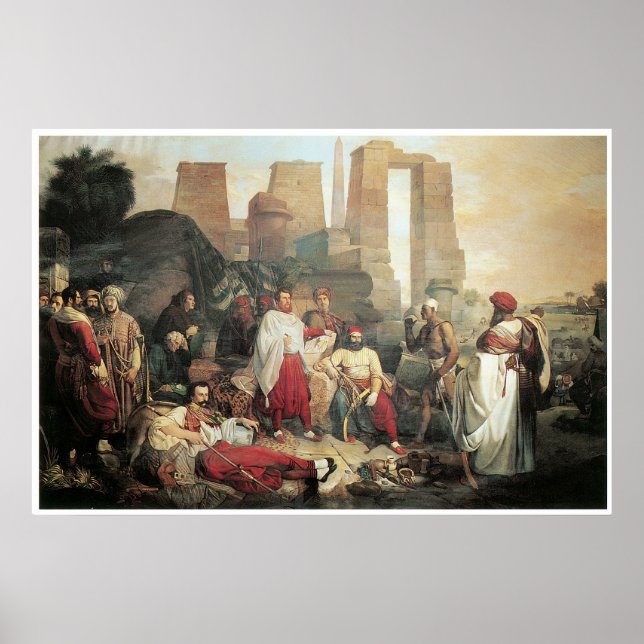 Poster L'expédition franco-toscane dans les ruines de Thé (Devant)