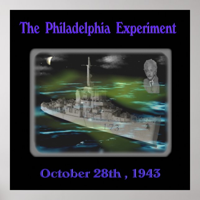 Poster L'expérience de Philadelphie (Devant)