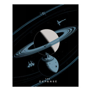Poster L'exploration de l'expansion-scienceFi