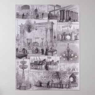 Poster L'exposition internationale de l'électricité