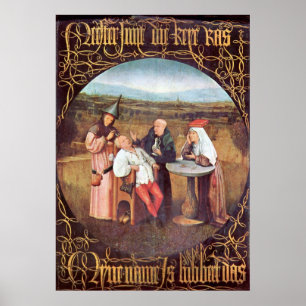 Poster L'extraction de la pierre de la folie