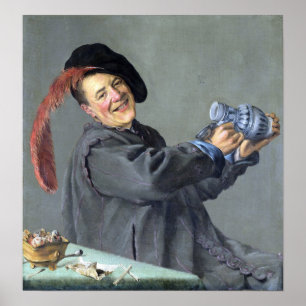 Poster Leyster - Le Joyeux Buveur