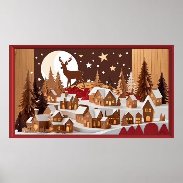 Poster LG TV cadre (Devant)