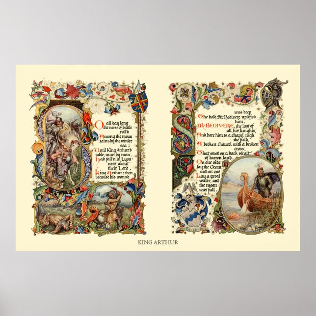 Poster L'Histoire Du Roi Arthur (Devant)