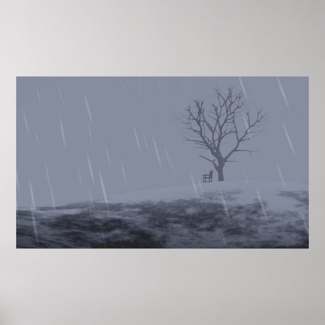 Poster L'hiver à froid (Devant)