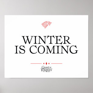 Poster L'hiver approche