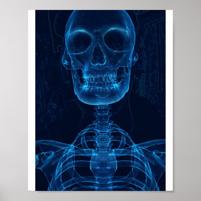 Poster L'homme bleu (Devant)