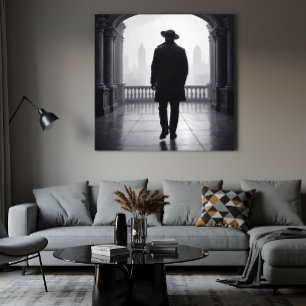 Poster L'Homme dans la Brume de la Ville