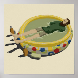 Poster L'Homme Dernier sur Terre Margarita Pool