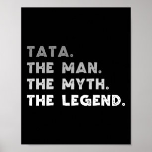 Poster L'Homme Le Mythe La Légende Cool Tata