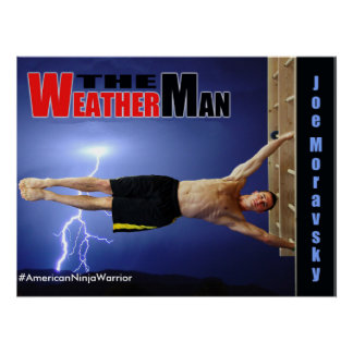 Poster L'homme météo