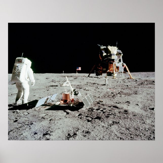 Poster L'homme sur la Lune (Devant)