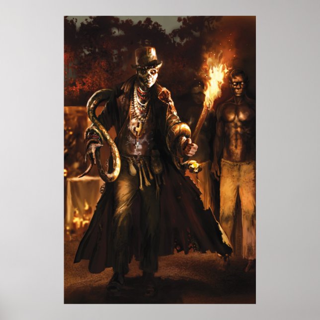Poster L'homme vaudou (Devant)